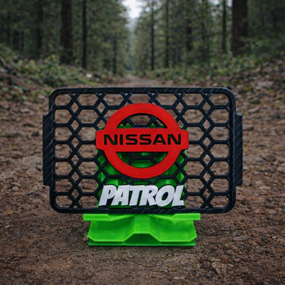Rejilla Snorkel Nissan Patrol Roja