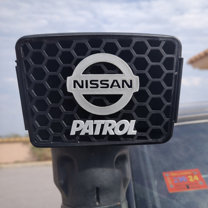 Rejilla Snorkel Nissan Patrol Gris