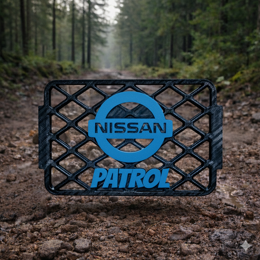Rejilla Snorkel Nissan Patrol Azul Metalizado