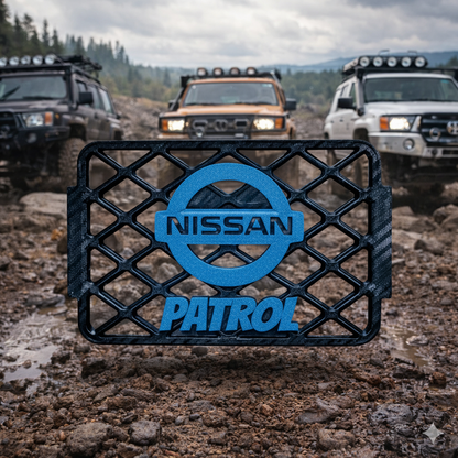 Rejilla Snorkel Nissan Patrol Azul Metalizado